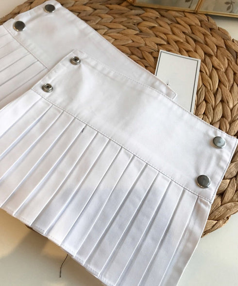 Pleated Shirt Cuffs