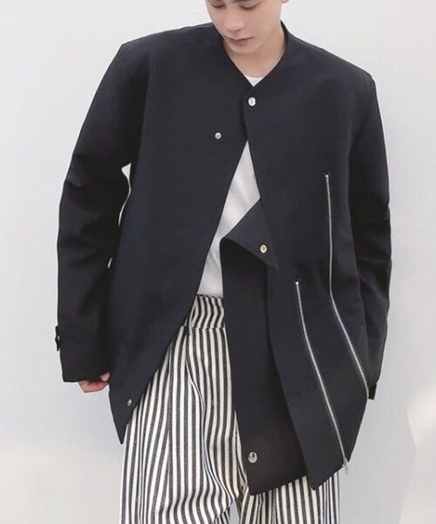 Asymmetric Zip Jacket