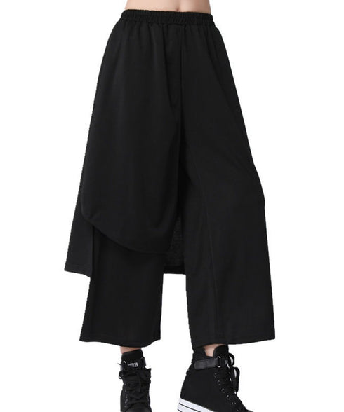 Cropped Layered Pants
