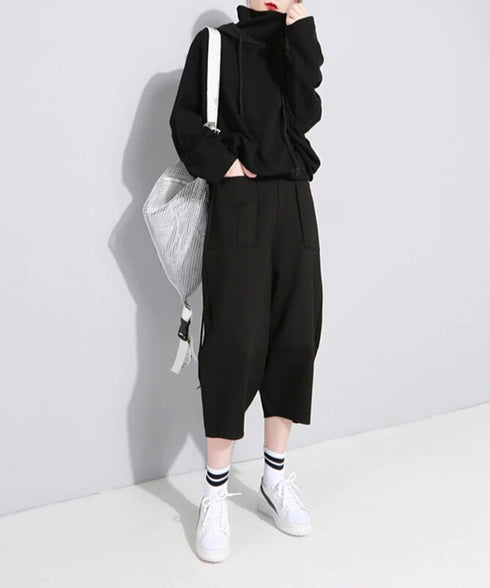 Calf Length Sarouel Pants