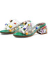 Multi Stone Clear Heel Sandals