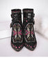 Embroidery Ankle Boots