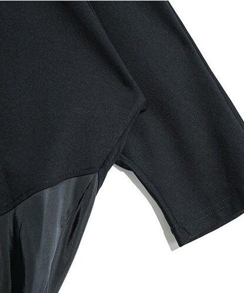 Drape Zip Oversized Pullover