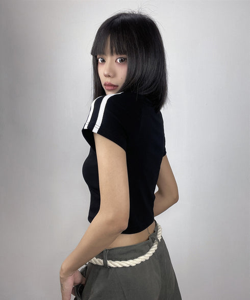 Sideline Cropped Top