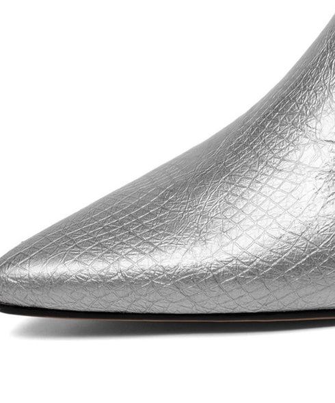 Rhinestone Low Heel Sandals