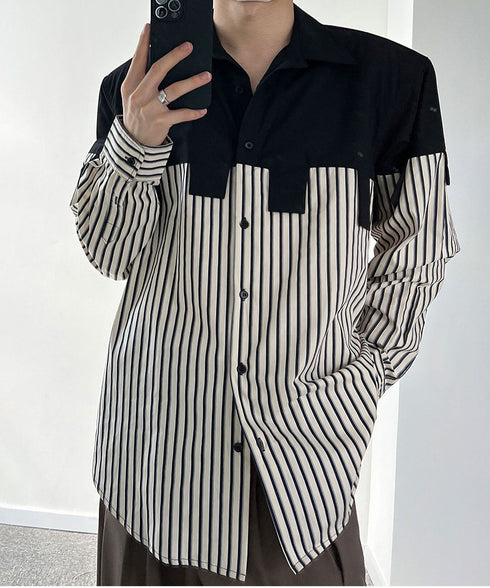 Stripe Block Shirt