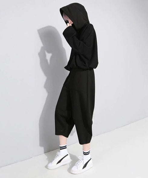 Calf Length Sarouel Pants