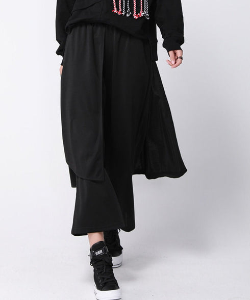 Cropped Layered Pants