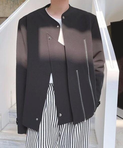 Asymmetric Zip Jacket
