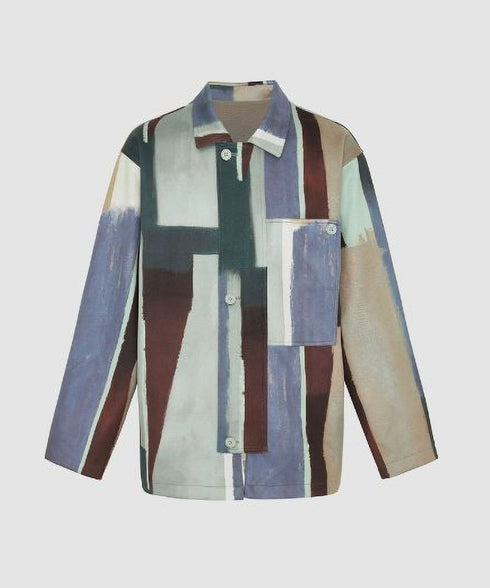 Printed Loose Jacket