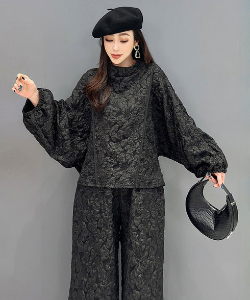 Billowy Sleeve Top & Pants Co-ord