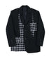 Monochrome Check Jacket