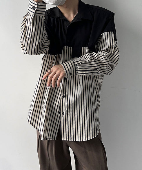 Stripe Block Shirt