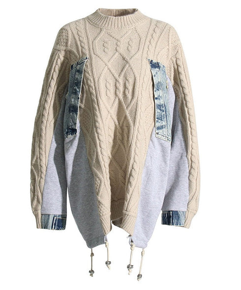 Combination Cable Sweater