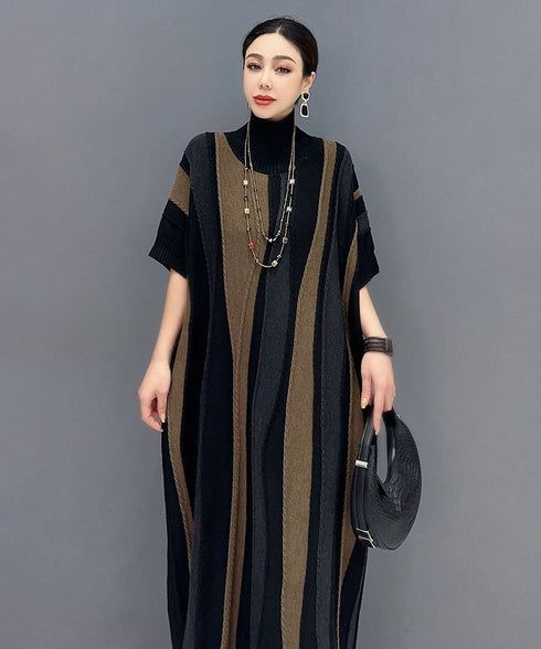 Wave Line Relax Long Dress