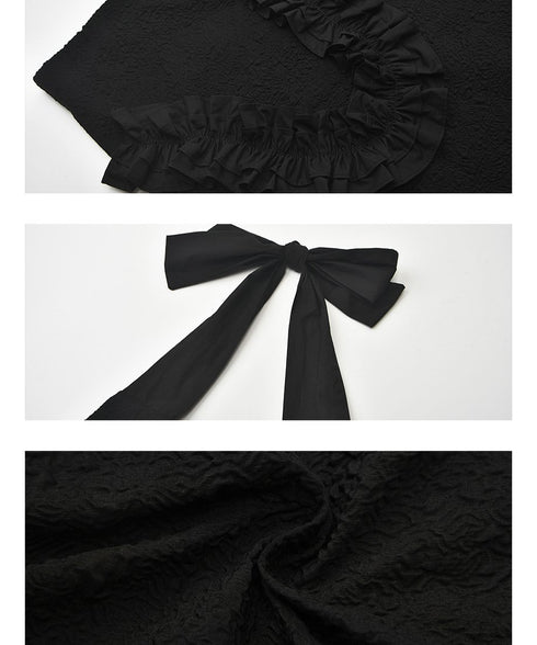 Ruffle Frill Shoulder Bag