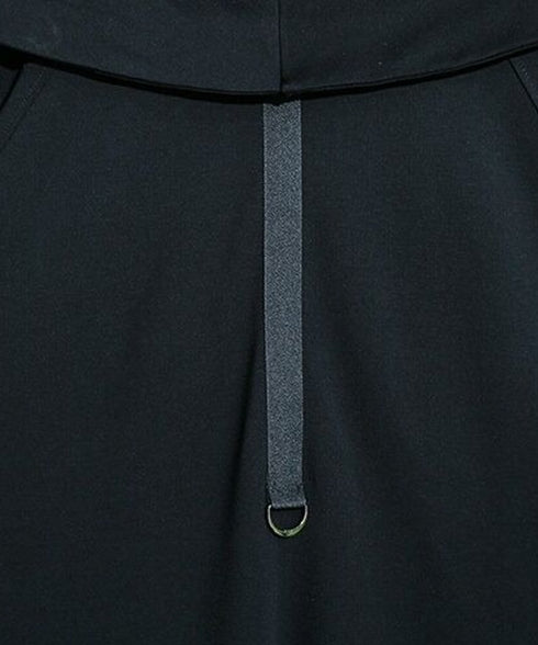 Drape Zip Oversized Pullover