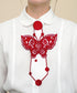 Butterfly Embroidery Tie