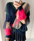 Colorful Tulle Cardigan