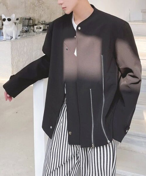 Asymmetric Zip Jacket