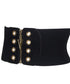 Eyelet Zip Rib Belt