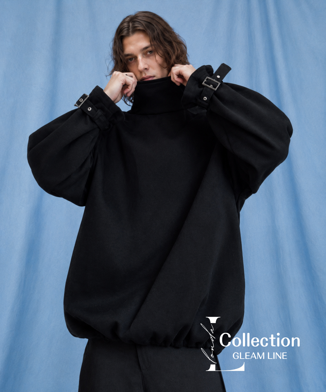Half Zip High Neck Pullover