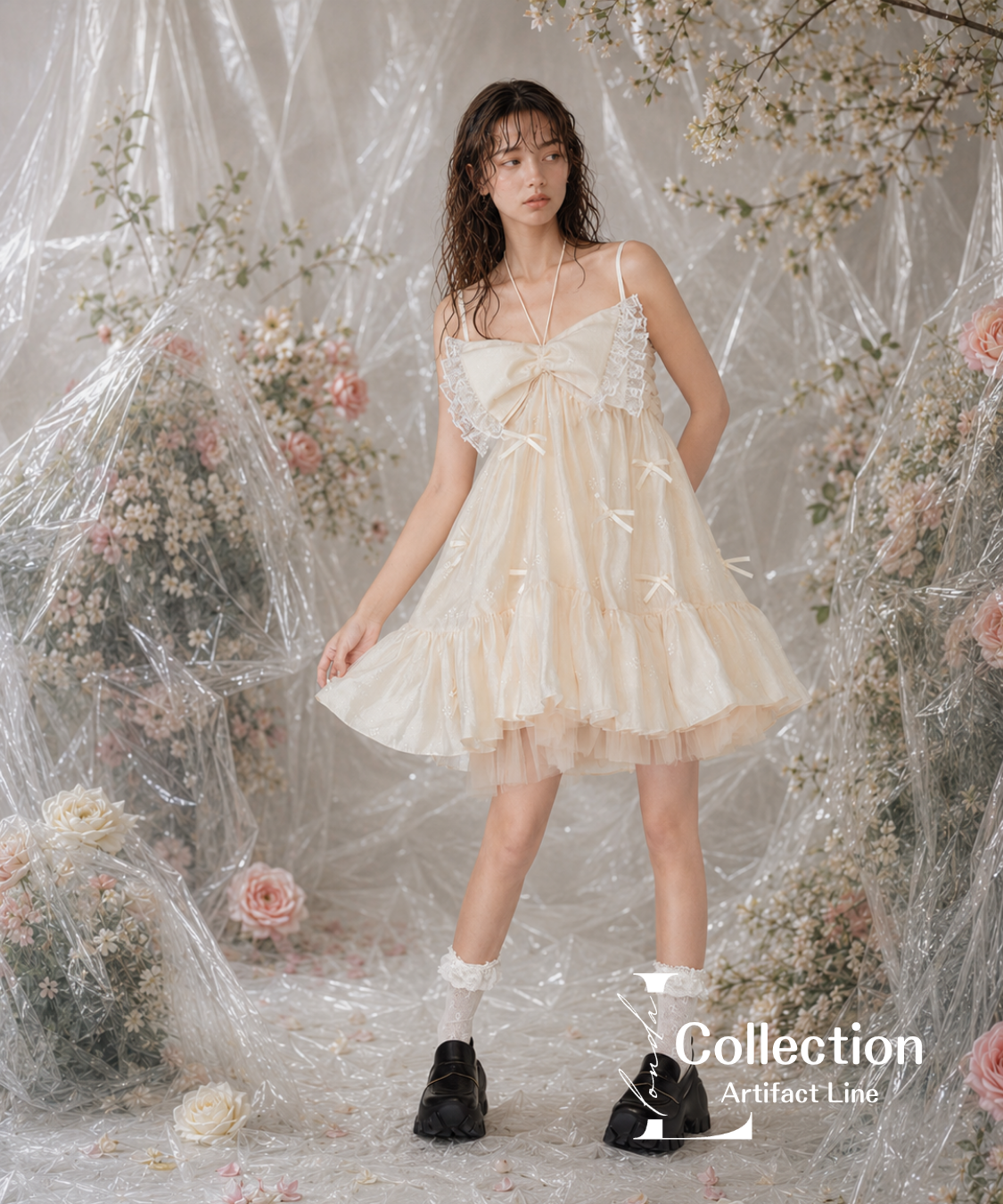 Petal Ribbon Dress