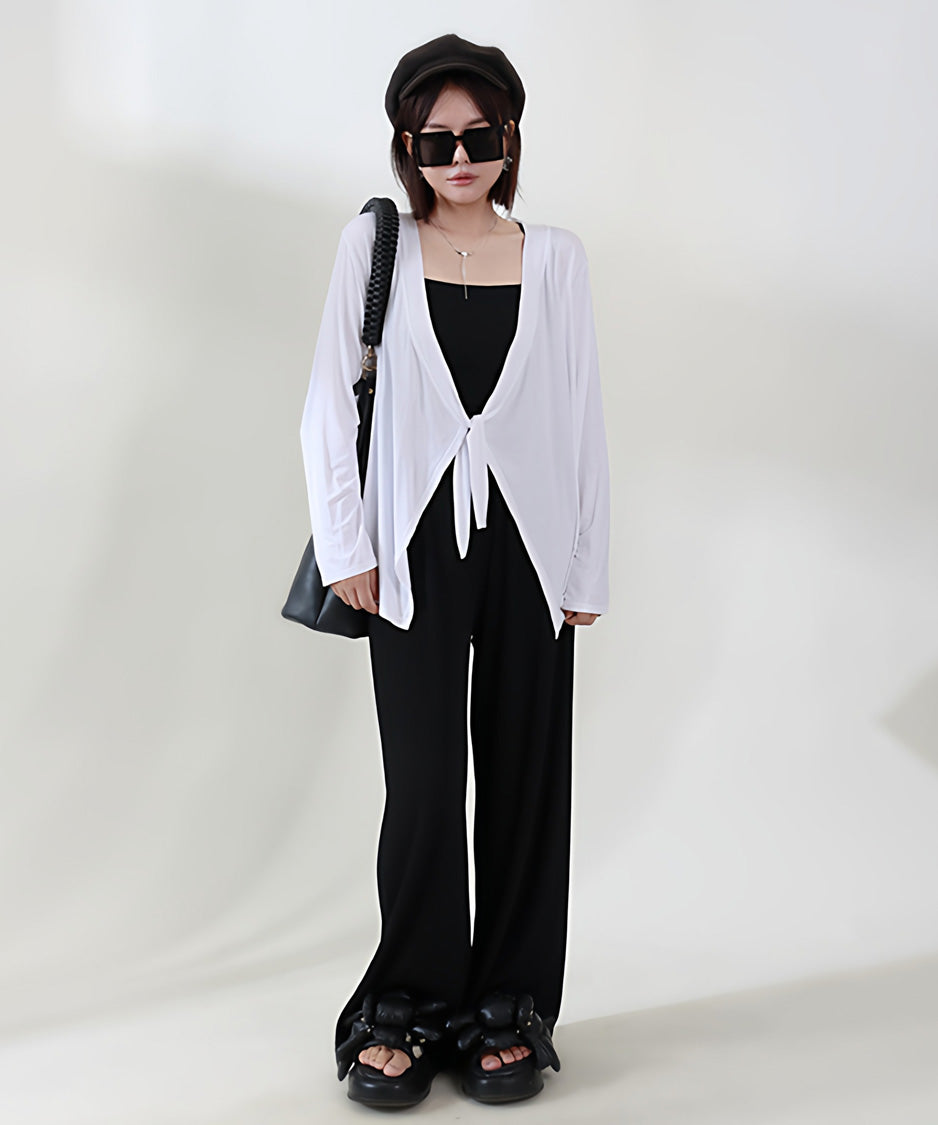 Soft Drape Open Cardigan