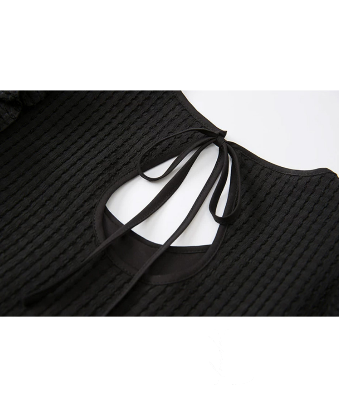 Pearl Trace Puff Dress
