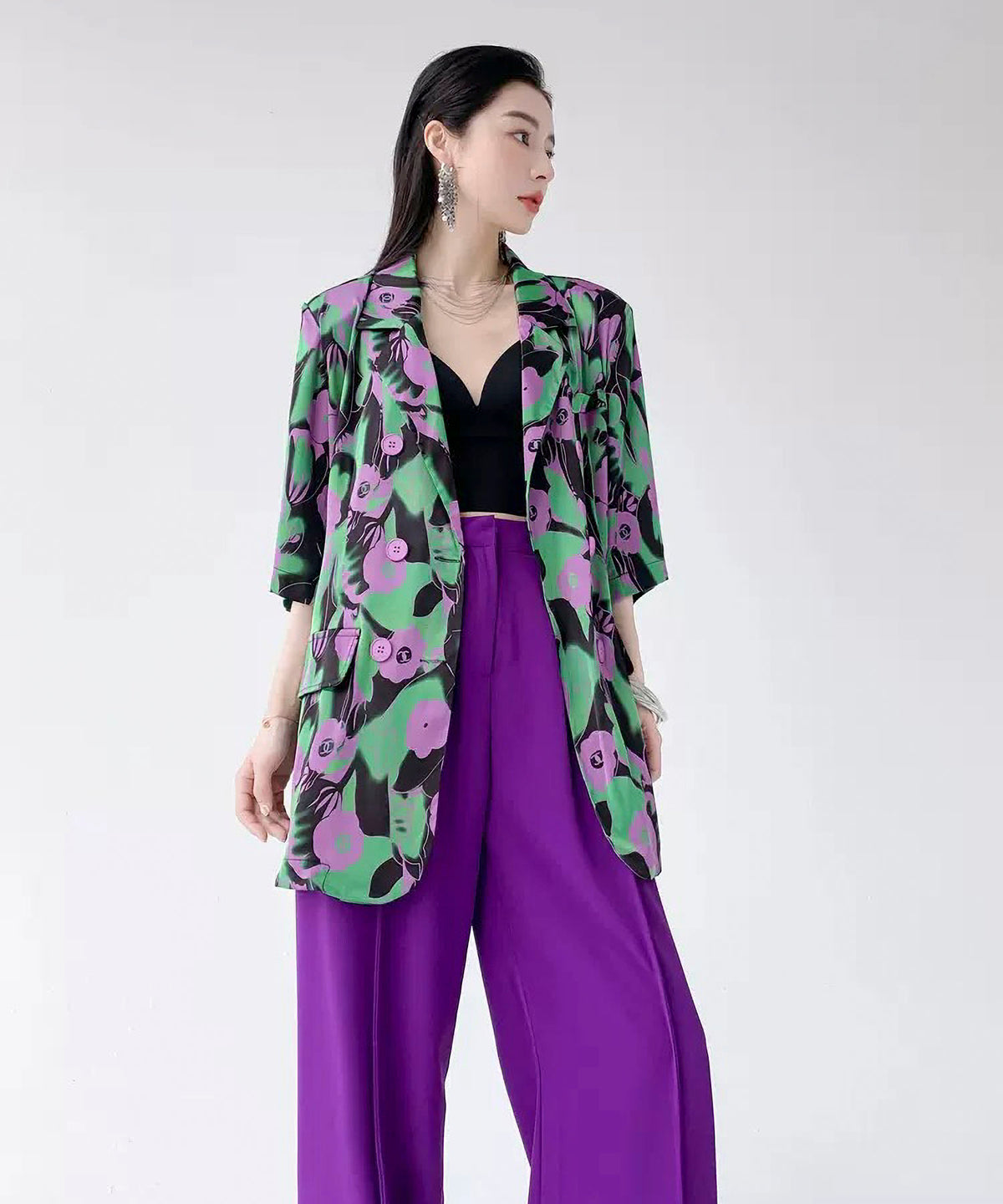 Tuck Wide Pants