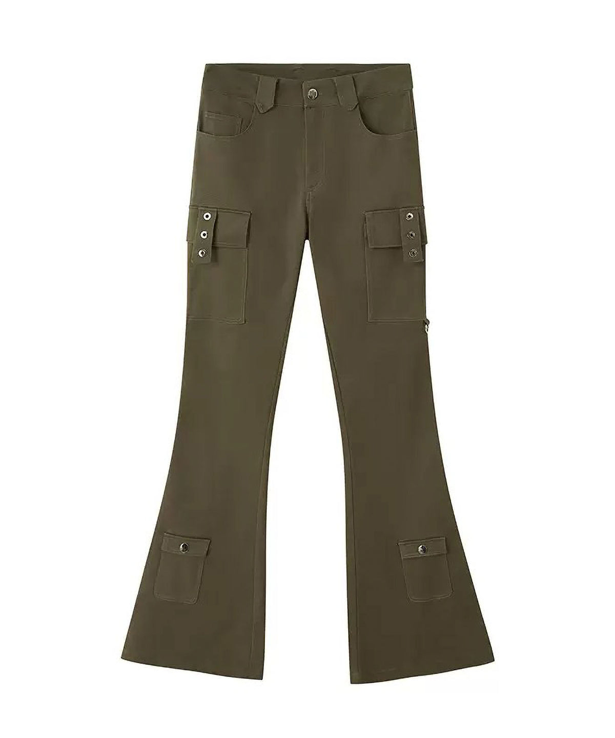 Straight Micro Flare Pants