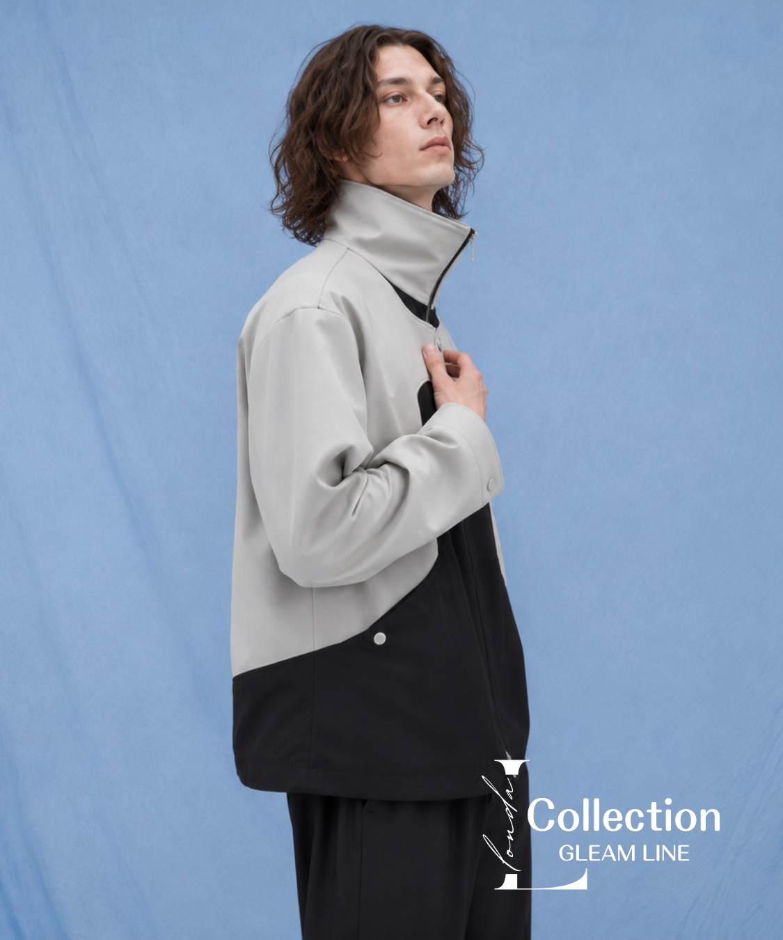 Bicolor Zip Jacket