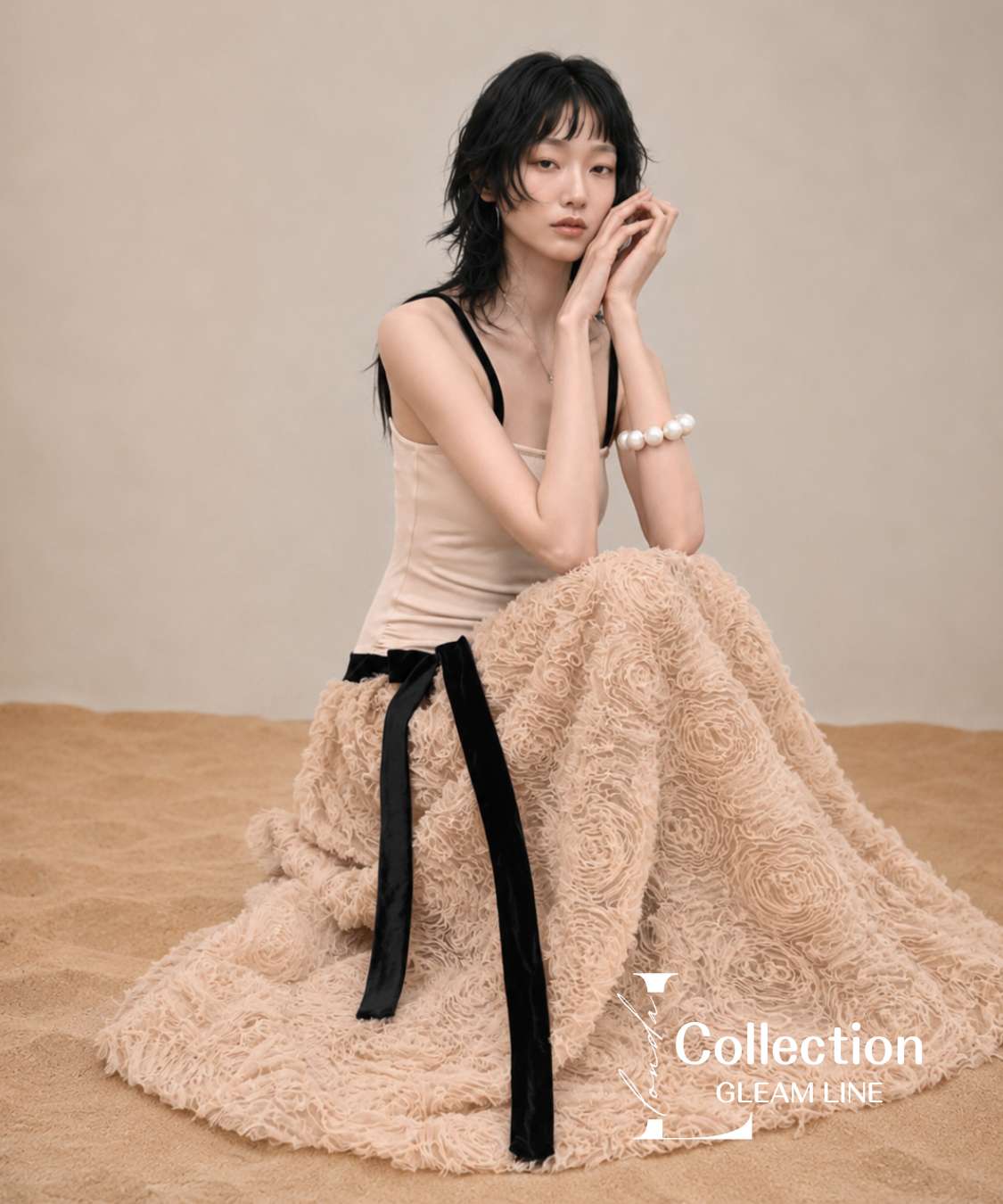 Ribbon Rosette Dress