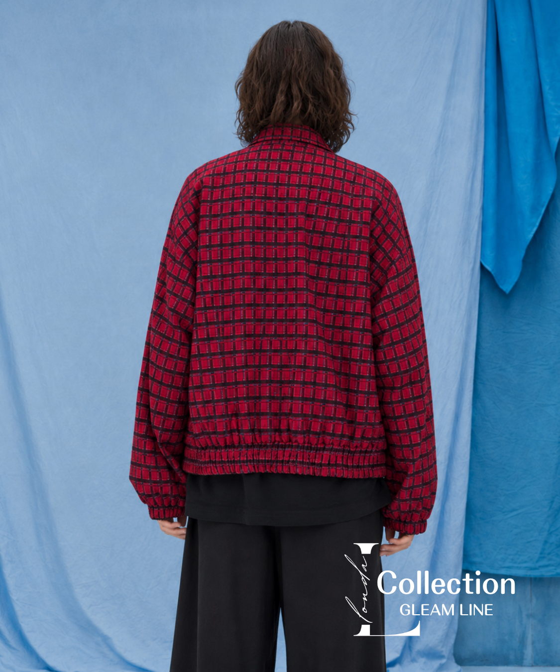 Red Check Zip Jacket