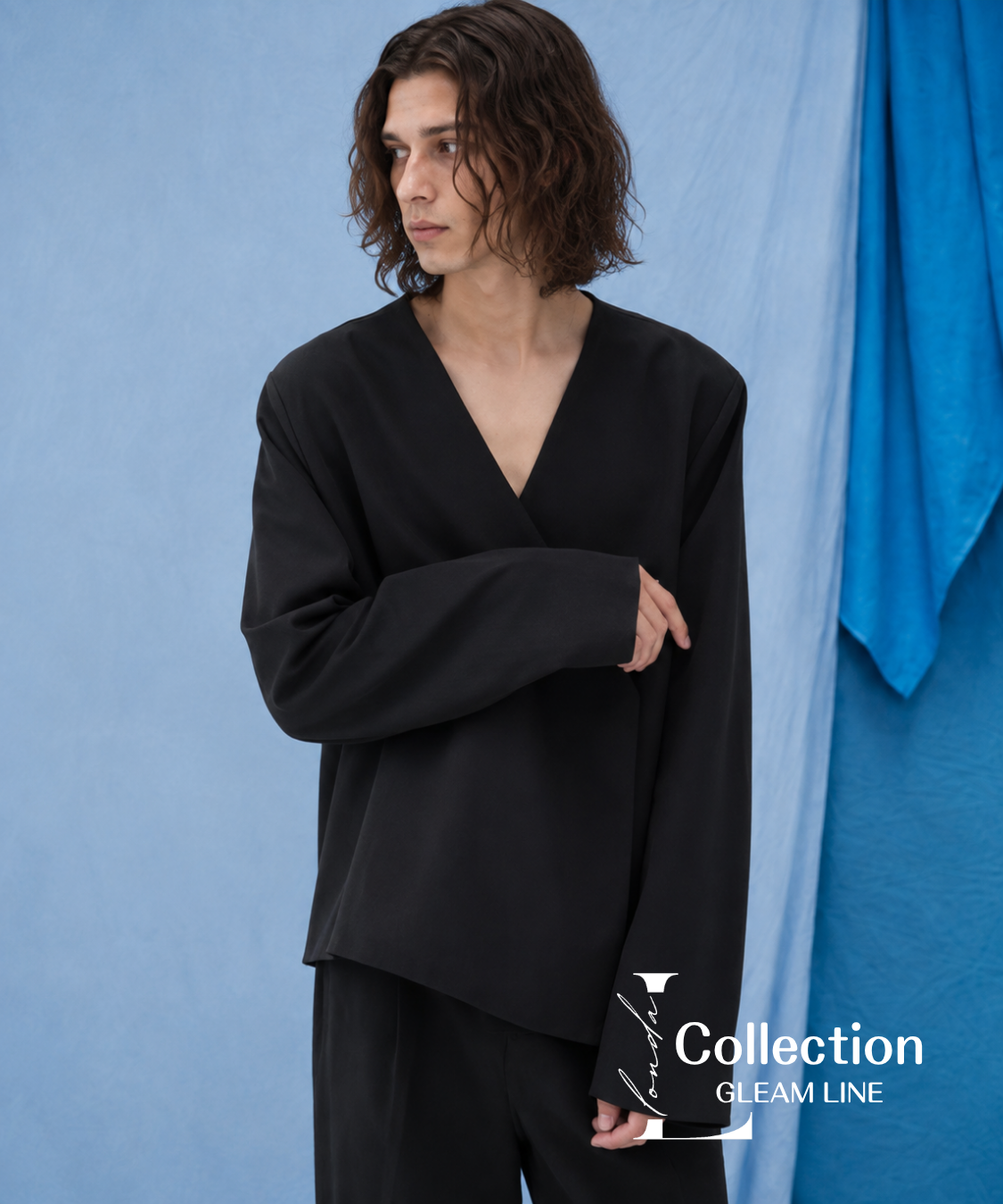 Cross Wrap V-neck Top