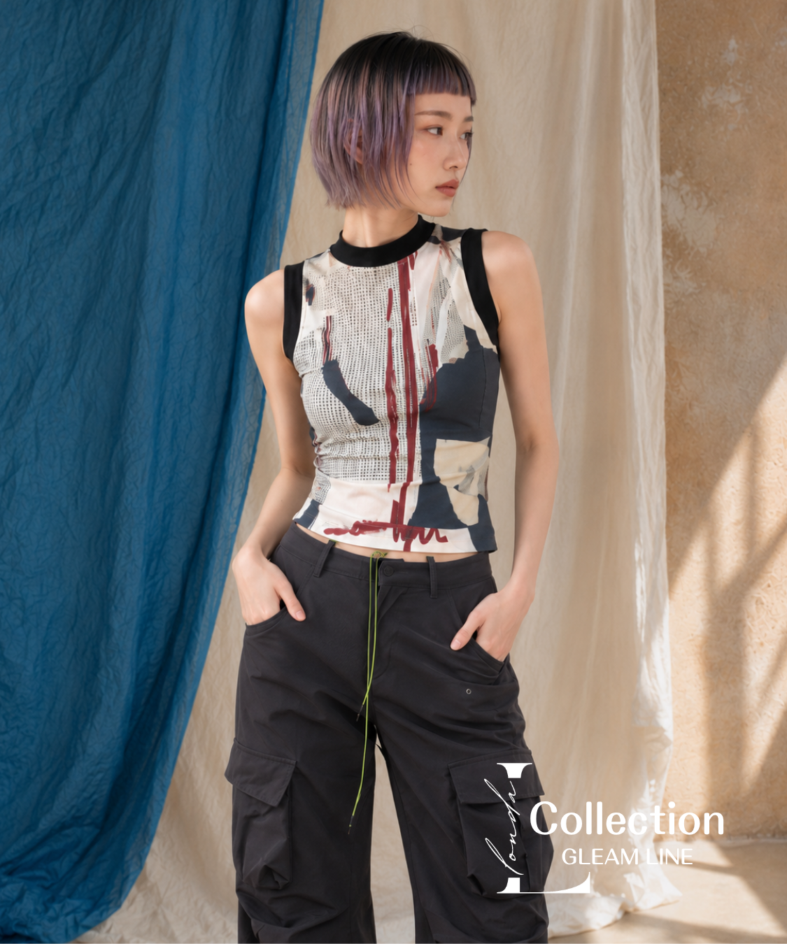 Graphic Form Fit Sleeveless