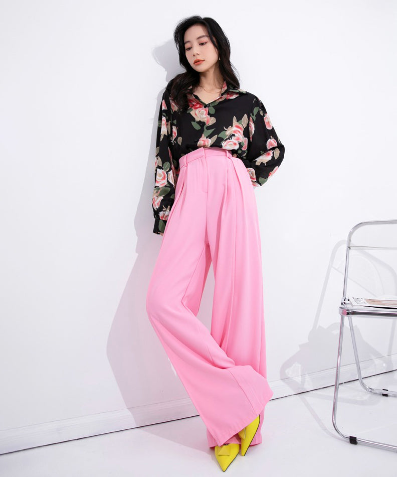 Tuck Wide Pants