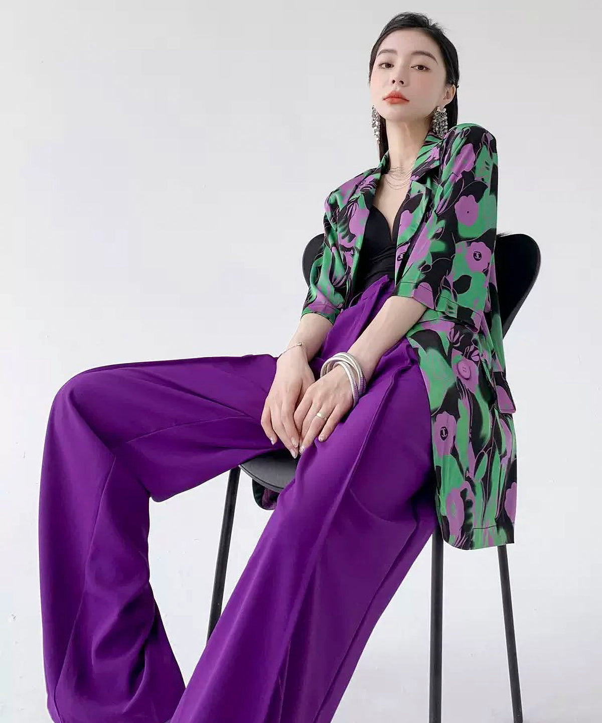 Tuck Wide Pants