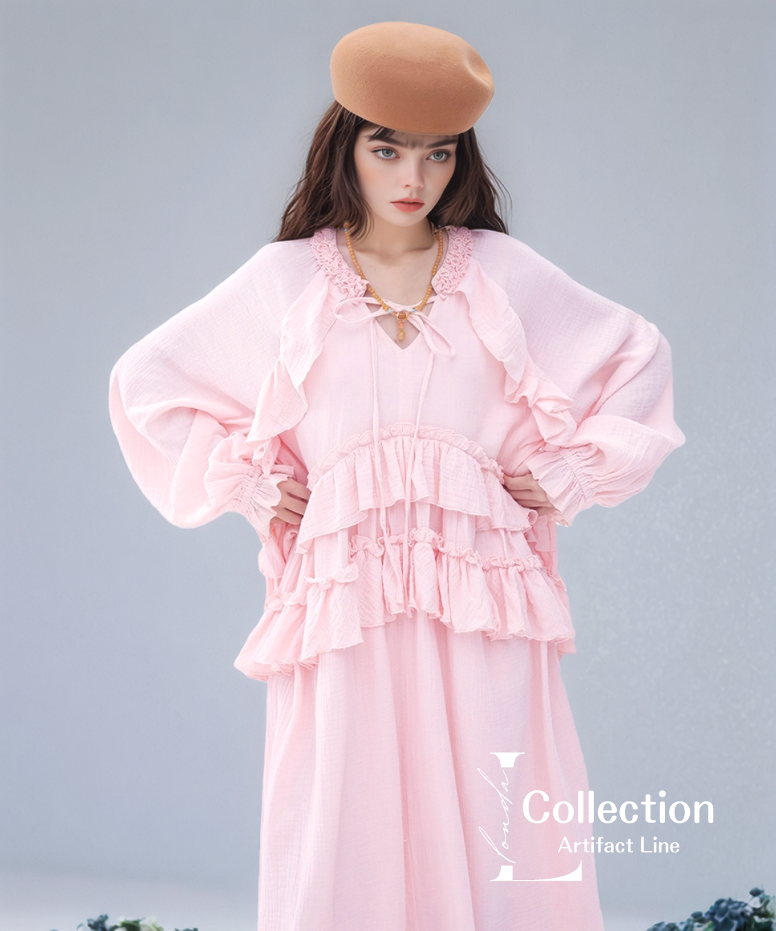 Ruffle Layer Dress