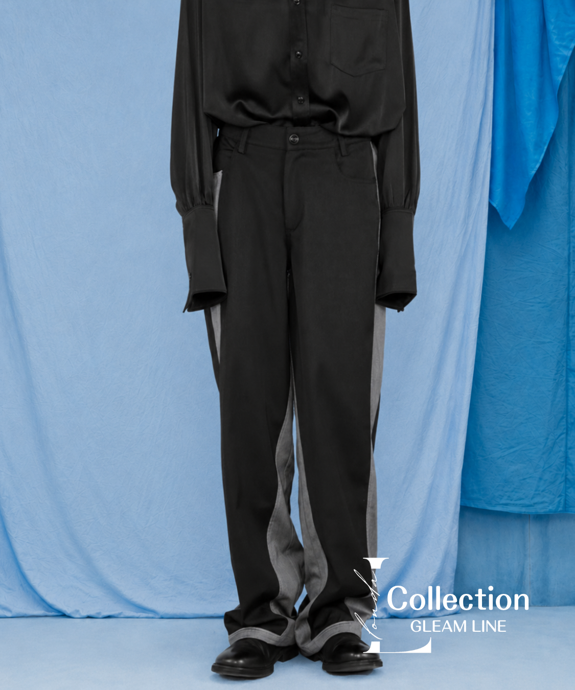 Side Contrast Pants