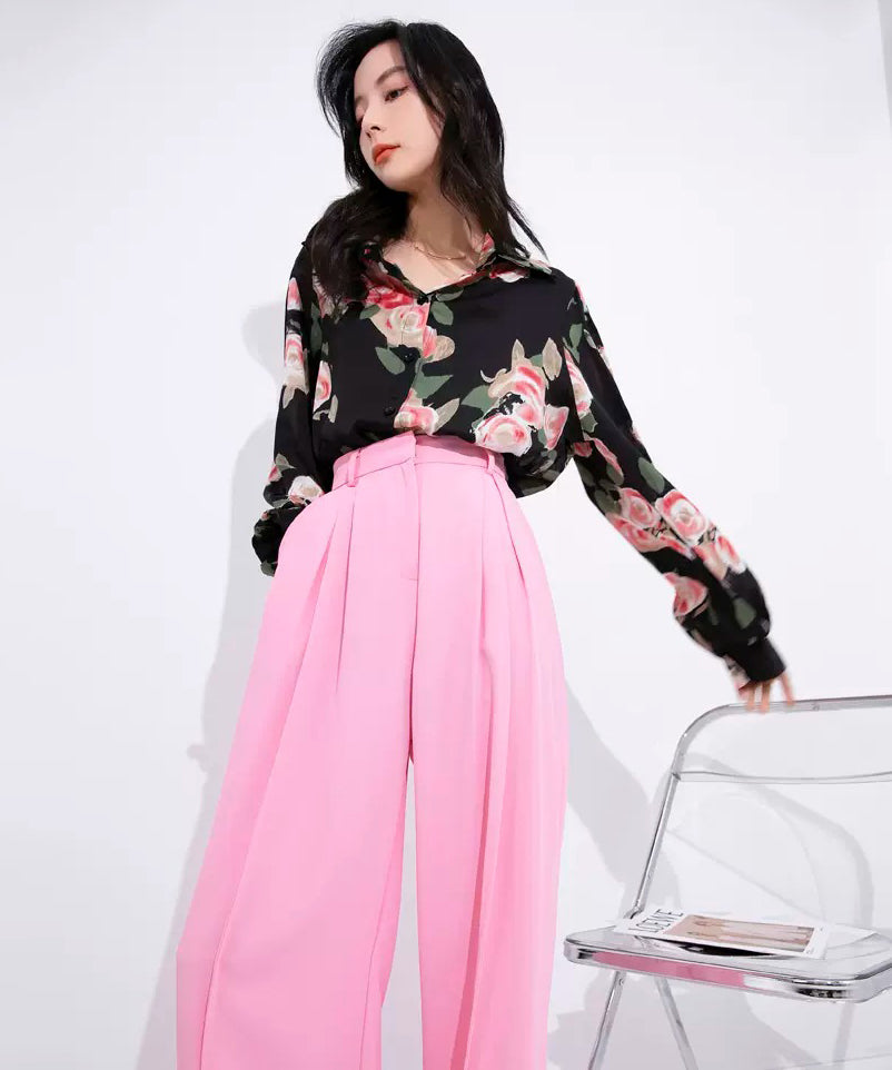 Tuck Wide Pants