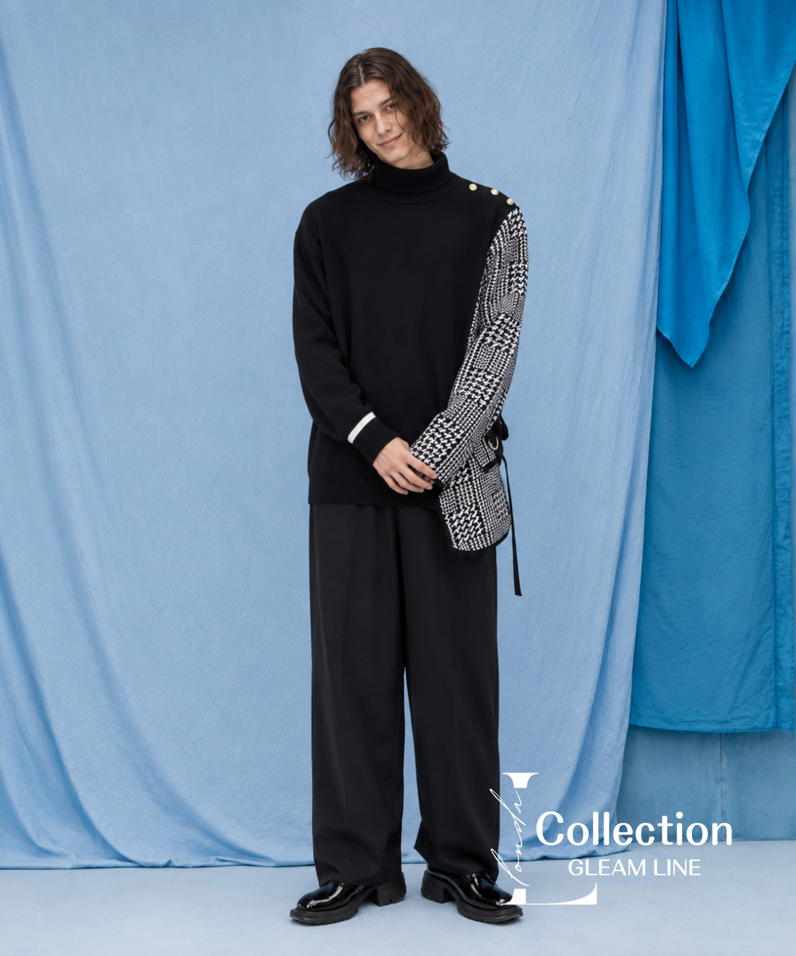 Turtleneck Knit Pullover