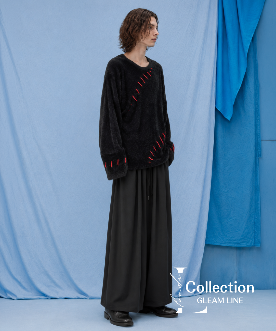 Big Stitch Shaggy Sweater