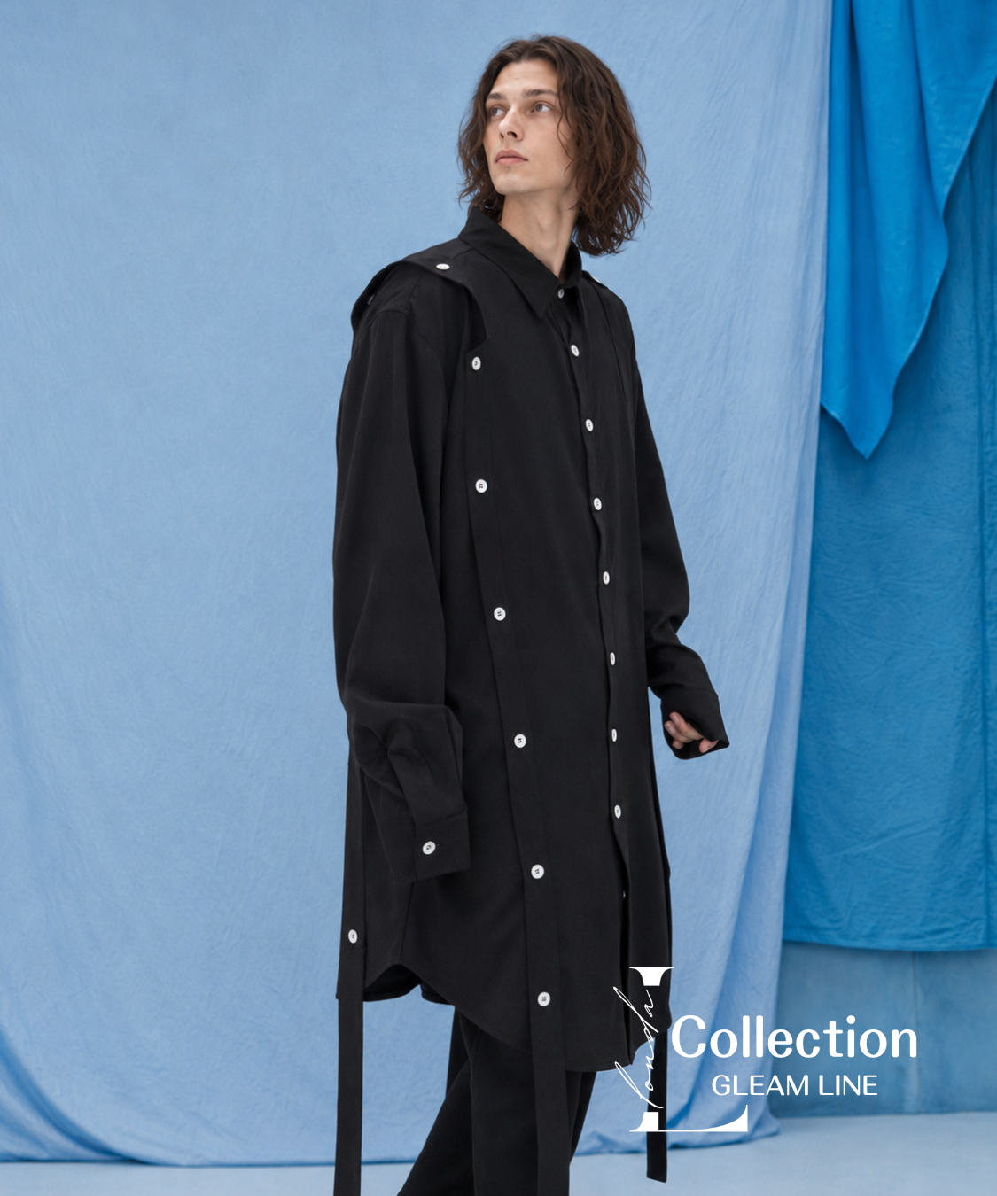 Strap Detail Long Shirt
