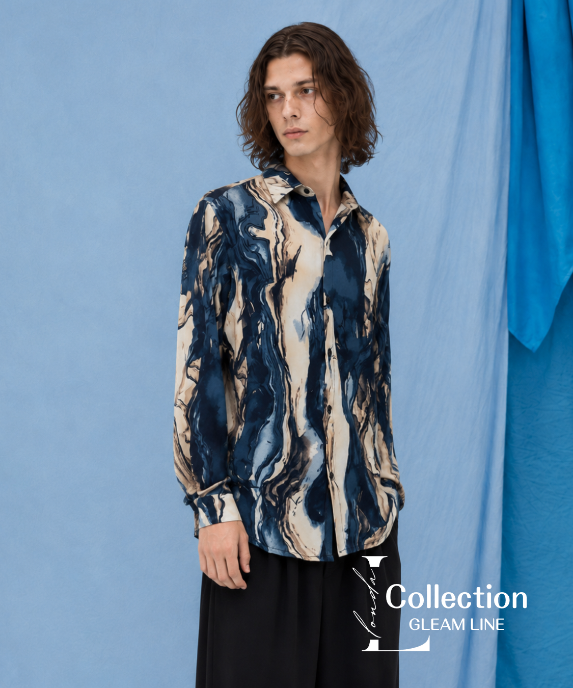 Geological Print Shirt