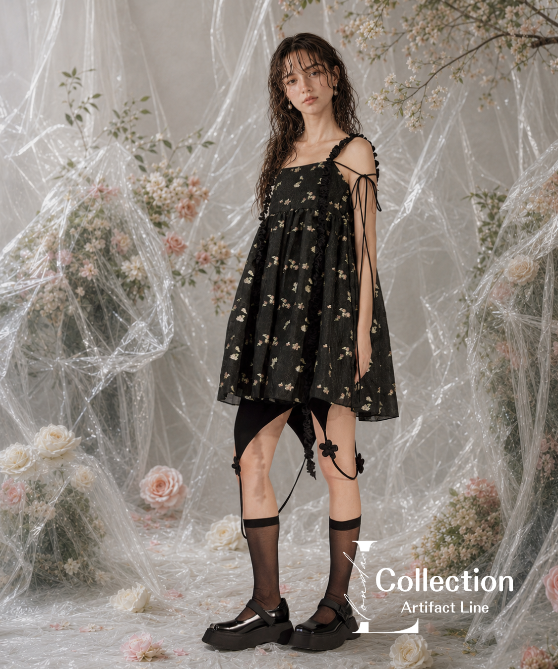 Petal Ribbon Dress