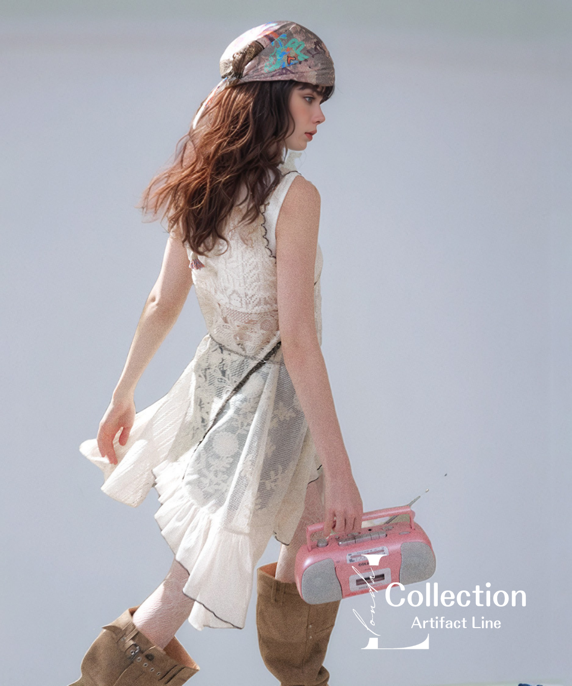 Lace Patch Muse Dress