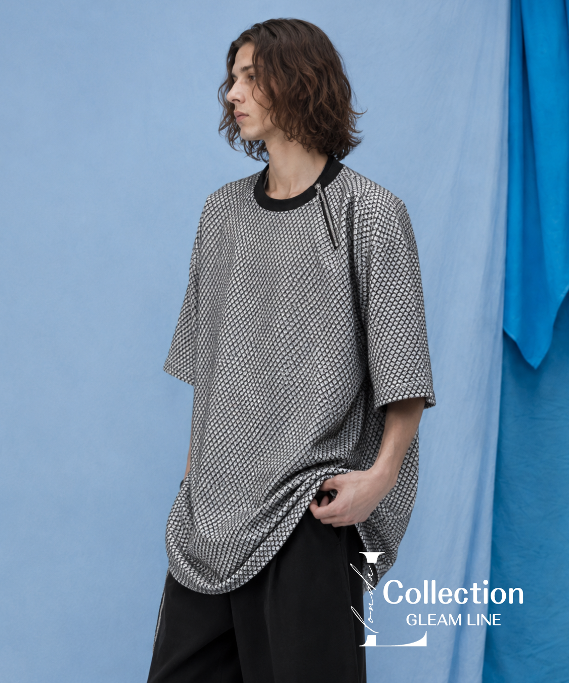Metallic Mesh T-shirt