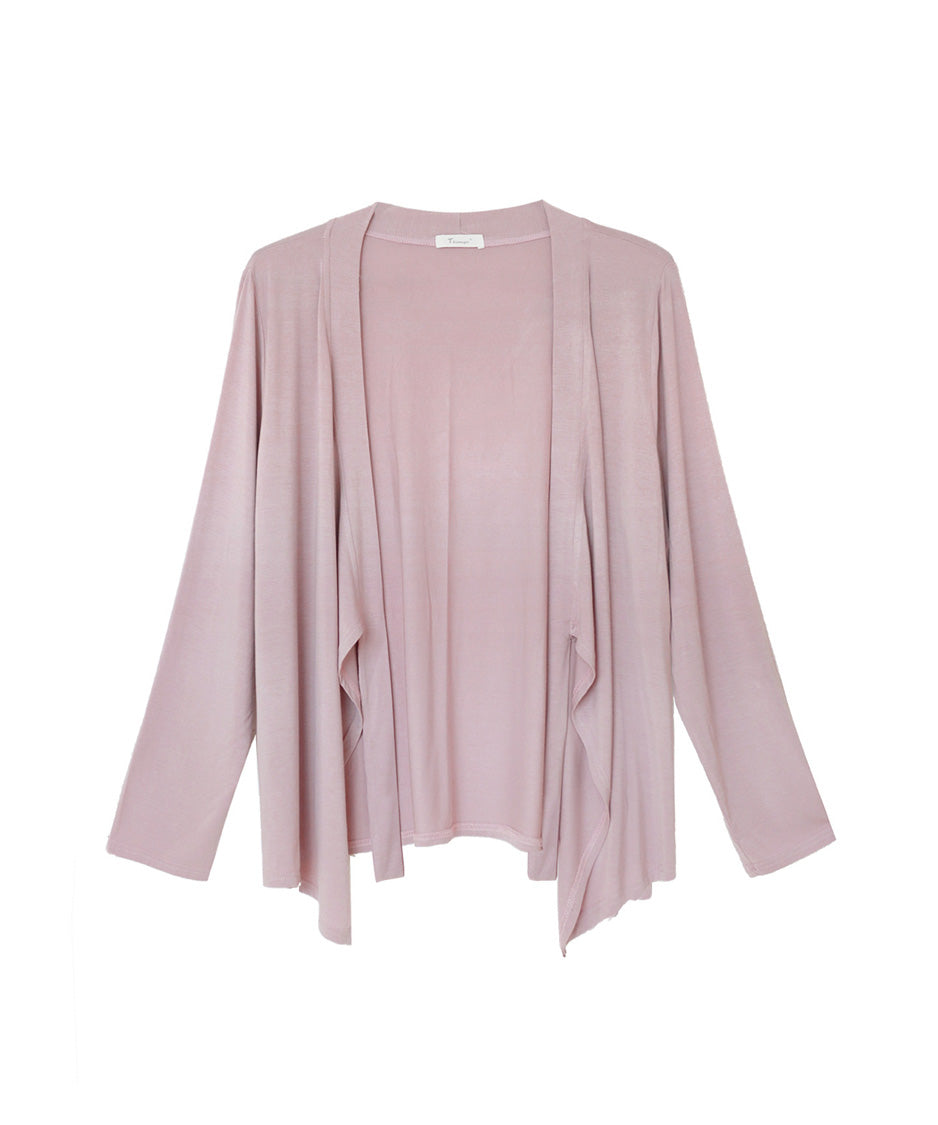 Soft Drape Open Cardigan
