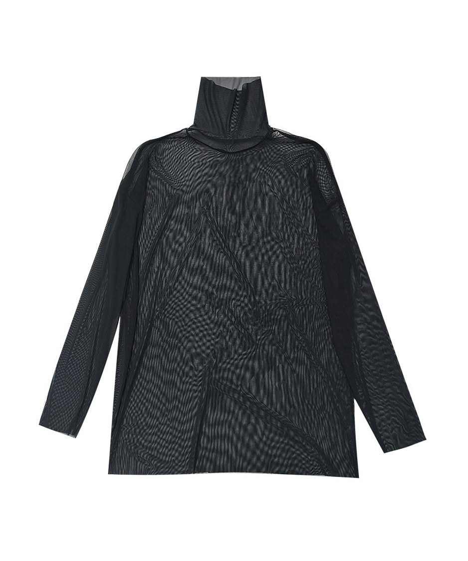 Sheer Layer Mesh Top